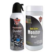 Dust-Off 718867 Wipes and Duster Combo Kit