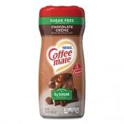 Coffee-mate Sugar Free Chocolate Creme Powdered Creamer, 10.2 oz, 6/Carton (59573CT)