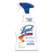 LYSOL Brand II SIMPLY MULTI-PURPOSE CLEANER, ORANGE BLOSSOM, 22 OZ TRIGGER SPRAY BOTTLE, 9/CARTON (98019)