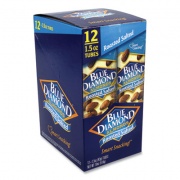 Blue Diamond Roasted Salted Almonds, 1.5 oz Tube, 12 Tubes/Carton, Delivered in 1-4 Business Days (22000735)