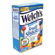 Welch's Fruit Snacks, Mixed Fruit, 0.9 oz Pouch, 66 Pouches/Box, Delivered in 1-4 Business Days (20900320)