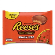 Reese's Snack Size Peanut Butter Cups, Jumbo Bag, 19.5 oz Bag, Delivered in 1-4 Business Days (24600012)