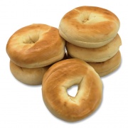 National Brand Fresh Plain Bagels, 6/Pack, Delivered in 1-4 Business Days (90000074)