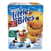 Entenmann's Little Bites Little Bites Muffins, Chocolate Chip, 1.65 oz Pouch, 20 Pouches/Box, Delivered in 1-4 Business Days (90000016)