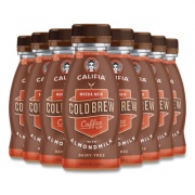 CALIFIA FARMS Cold Brew Coffee with Almond Milk, 10.5 oz Bottle, Mocha Noir, 8/Pack, Delivered in 1-4 Business Days (90200446)