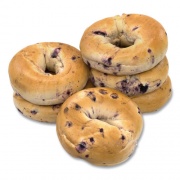 National Brand Fresh Blueberry Bagels, 6/Pack, Delivered in 1-4 Business Days (90000007)