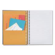 Five Star RECYCLED PERSONAL NOTEBOOK, MEDIUM/COLLEGE RULE, RANDOMLY ASSORTED COVER COLORS, 7 X 5, 96 SHEETS (573061)