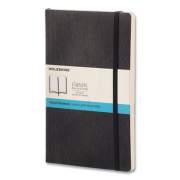Moleskine CLASSIC SOFTCOVER NOTEBOOK, 1 SUBJECT, DOTTED RULE, BLACK COVER, 8.25 X 5 (2639135)