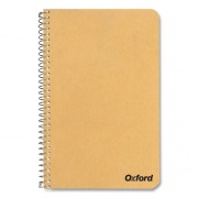 Oxford ONE-SUBJECT NOTEBOOK, MEDIUM/COLLEGE RULE, TAN COVER, 11 X 8.5, 80 GREEN TINT SHEETS (801043)