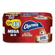 Charmin ULTRA STRONG BATHROOM TISSUE, SEPTIC SAFE, 2-PLY, 4 X 3.92, WHITE, 286 SHEET/ROLL, 12/PACK (51841)