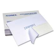 Iconex Postage Meter Labels, Double Tape Strips, 4 x 5.5 - 1.75 x 5.5, White, 2/Sheet, 150 Sheets/Pack (94180303)
