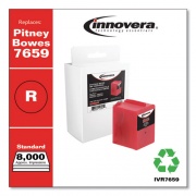 Innovera Compatible Red Postage Meter Ink, Replacement for 765-9 (7659), 8,000 Page-Yield