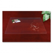 Artistic Eco-Clear Desk Pad with Antimicrobial Protection, 17 x 22, Clear Polyurethane (7030)