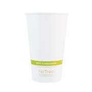 World Centric NoTree Paper Hot Cups, 20 oz, Natural, 1,000/Carton (CUSU20)