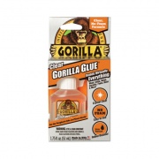 Clear Gorilla Glue, 1.75 oz, Dries Clear, 4/Carton (4500301CT)