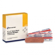 First Aid Only H119 Heavy Woven Adhesive Bandages