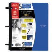 Five Star FLEX NOTEBOOK, 5 SUBJECTS, MEDIUM/COLLEGE RULE, RANDOMLY ASSORTED COVER COLORS, 11 X 8.5, 150 SHEETS (865916)