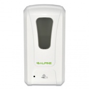 Alpine Liquid Hand Sanitizer/Soap Dispenser, 1,000 mL, 6 x 4.48 x 11.1, White (430LEA)