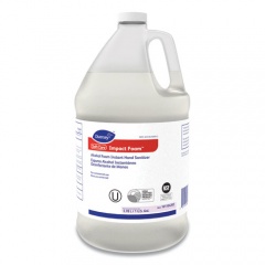 Diversey Soft Care Impact Foam Alcohol Instant Foam Hand Sanitizer, 1 gal Bottle, Alcohol Scent, 4/Carton (101104202)