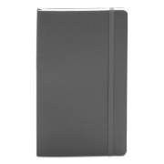 Poppin Professional Notebook, 1 Subject, Medium/College Rule, Dark Gray Cover, 8.25 x 5, 96 Sheets (103193)