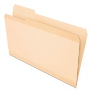Pendaflex Manila File Folders, 1/3-Cut Tabs: Left Position, Legal Size, 0.75" Expansion, Manila, 24/Pack (86243)