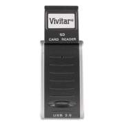 Vivitar RW-SD SECURE DIGITAL CARD READER/WRITER, USB 2.0, MAC OS/PC (791688)