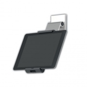 Durable Mountable Tablet Holder, Silver/Charcoal Gray (893523)