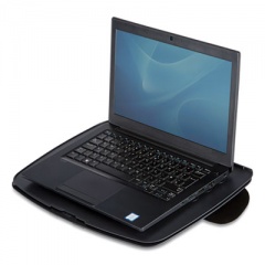 Fellowes Laptop GoRiser, 15" x 10.75" x 0.31", Black (8030401)