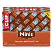CLIF Bar ENERGY BAR, MINI CRUNCHY PEANUT BUTTER, 0.99 OZ BAR, 20/BOX (24395046)