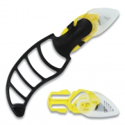 CrewSafe X-TRASAFE CARTRIDGE KNIFE KIT, FOUR ASSEMBLED KNIVES, 8 REPLACEMENT BLADE CARTRIDGES, YELLOW (2796710)
