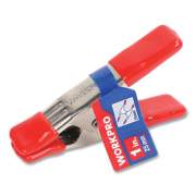 Workpro Steel Spring Clamp, 1" Capacity, Zinc/Red (W032006WE)