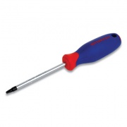 Workpro Straight-Handle Cushion-Grip Screwdriver, S2 Square Tip, 4" Shaft (W021054WE)