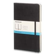 Moleskine CLASSIC COLLECTION HARD COVER NOTEBOOK, DOTTED RULE, BLACK COVER, 5 X 8.25, 70 SHEETS (2639139)
