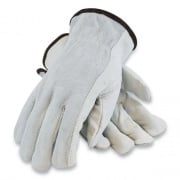 PIP 68161SBXL Top-Grain Leather Drivers Gloves with Shoulder-Split Cowhide Leather Back