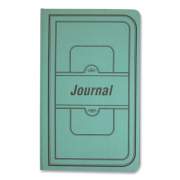 National TUFF SERIES ACCOUNTING JOURNAL, GREEN COVER, 7.25 X 12.13, 500 WHITE PAGES (807343)