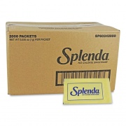 Splenda NO CALORIE SWEETENER PACKETS, 0.04 OZ PACKETS, 400/BOX, 6 BOXES/CARTON (24435665)