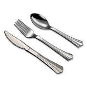 Tablemate 8305ASV Sterling Assorted Plastic Cutlery