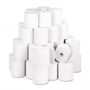 NCR Thermal Paper Rolls, 3.13" x 230 ft, White, 50/Carton (856348)