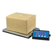 Brecknell PS330 Heavy Duty Digital Shipping Postal Scale, 330 lbs/150 kg Capacity, 15.3 x 12.3 x 1.57 Platform, Silver