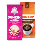 Dunkin Donuts Original Blend Coffee, Dunkin Original/Polar Peppermint, 12 oz/11 oz Bag, 2/Pack, Delivered in 1-4 Business Days (30700308)
