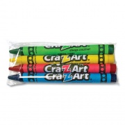 Cra-Z-Art Washable Crayons, Assorted, 4/Pack (10314200)