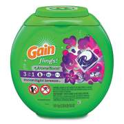 Gain Flings Detergent Pods, Moonlight Breeze, 72/Pack (86795)