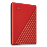 WD MY PASSPORT External Hard Drive, 2 TB, USB 3.2, Red (BYVG0020BRD)