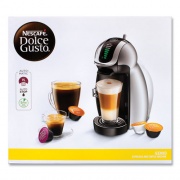 NESCAF Dolce Gusto Genio 2 With Four Gusto Coffee and Rack Bundle, Black/Silver, Delivered in 1-4 Business Days (28300065)