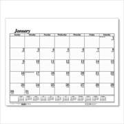 House of Doolittle 126 100% Recycled One-Color Dated Monthly Desk Pad Calendar Refill