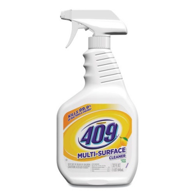 Formula 409 Multi-Surface Cleaner, Lemon, 32 oz Spray Bottle, 9/Carton (30954)