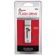 AbilityOne 7045015584985, SKILCRAFT Ultra-Slim Flash Drive, 8 GB, Silver