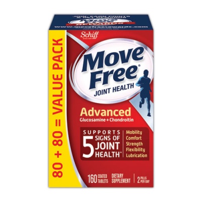 Move Free Advanced Joint Health Tablet, 160 Tablets (99394)