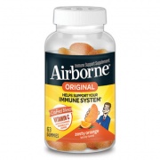 Airborne Immune Support Gummies, Zesty Orange, 63/Bottle (96339)