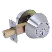 Tell Double Cylinder Deadbolt, Stainless Steel Finish (CL100178)